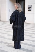Пальто из каракуля формата oversize - фото 5192