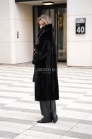 Норковое пальто в стиле известного бренда MaxMara - фото 5640