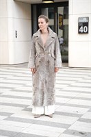 Пальто из каракуля в стиле Max Mara. MM30SG - фото 5671