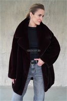 Норковый жакет формата oversize 280NKB - фото 5925
