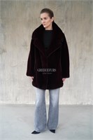 Норковый жакет формата oversize 280NKB - фото 5927