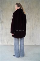 Норковый жакет формата oversize 280NKB - фото 5928