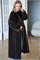 Норковое пальто Nafamink с шалевым воротником M30NS-2