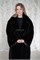 Норковое пальто Blackglama свободного кроя plus-size в длине макси K25BLK2
